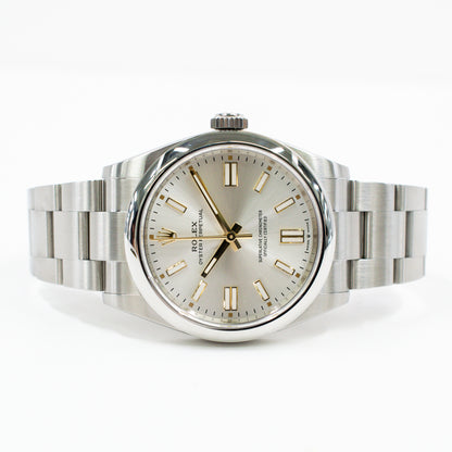 Rolex Oyster Perpetual 41mm Silver Dial 134300 (2025)