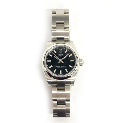 Rolex Oyster Perpetual 26mm Black Dial 176200