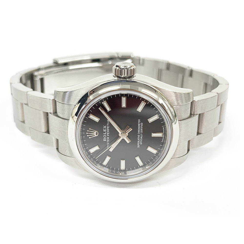 Rolex Oyster Perpetual 26mm Black Dial 176200