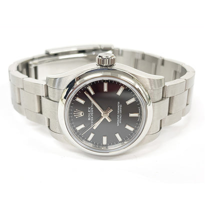 Rolex Oyster Perpetual 26mm Black Dial 176200