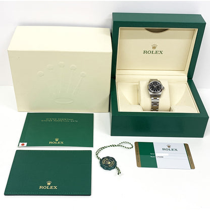 Rolex Oyster Perpetual 26mm Black Dial 176200