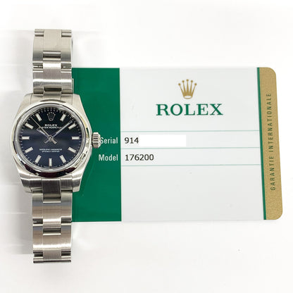 Rolex Oyster Perpetual 26mm Black Dial 176200