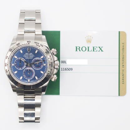 Rolex Daytona Blue Dial 116509 (2019)