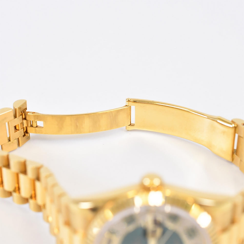 Rolex Day-Date 36mm Pave Diamond Myriad Arabic Dial 118238
