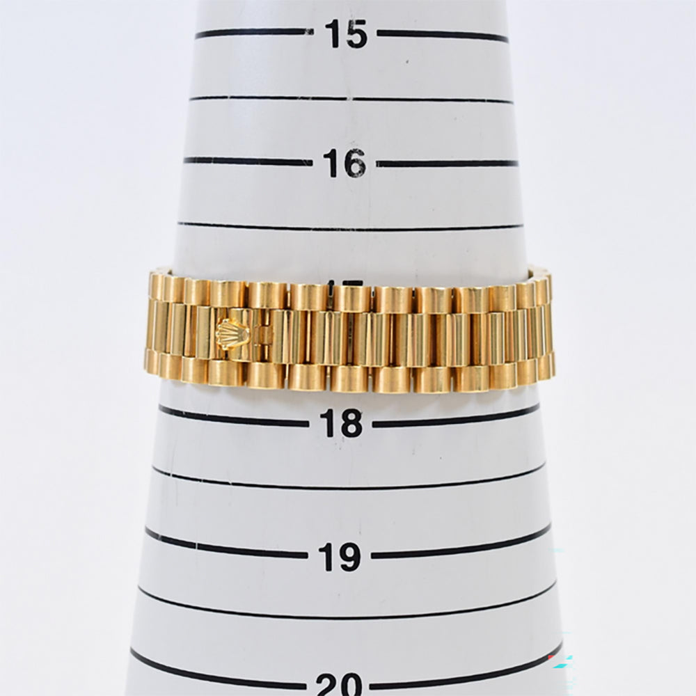 Rolex Day-Date 36mm Pave Diamond Myriad Arabic Dial 118238