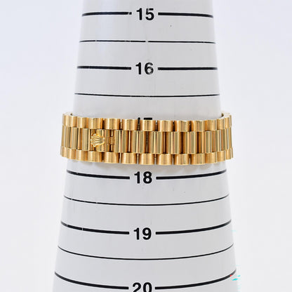 Rolex Day-Date 36mm Pave Diamond Myriad Arabic Dial 118238