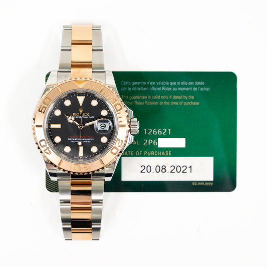 Rolex Yacht-Master 40mm Black Dial 126621 (2021)