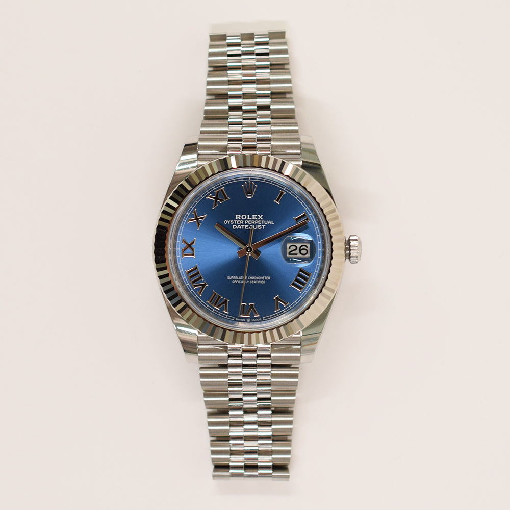 Rolex Datejust 41mm Blue Roman Dial 126334 (2026)