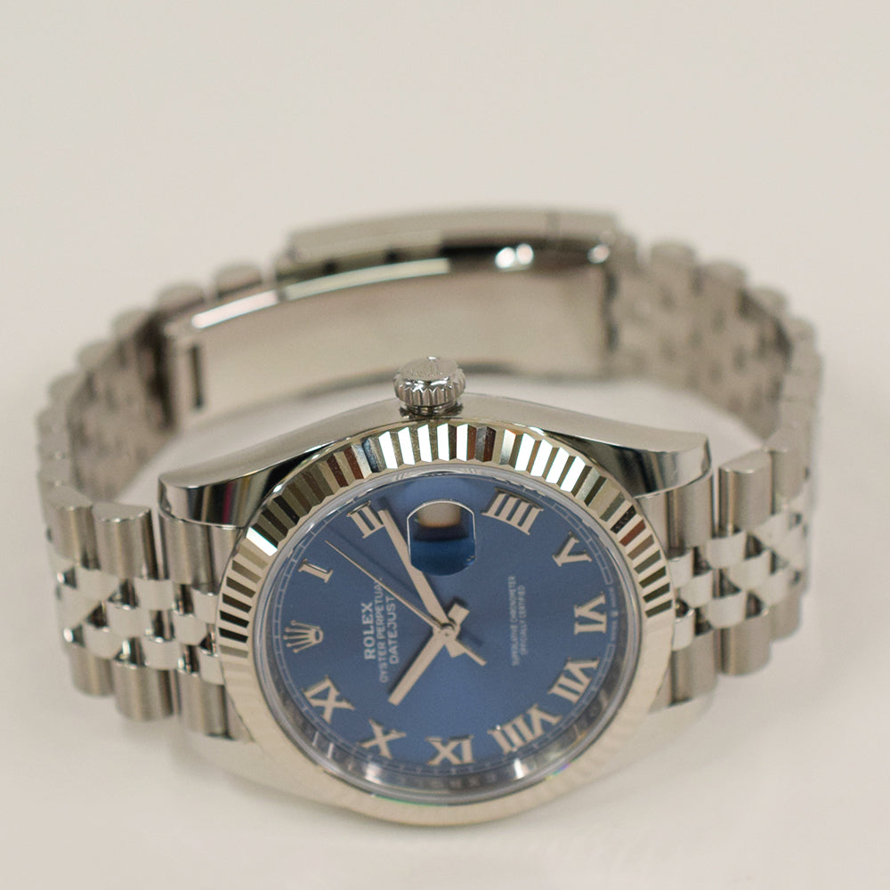 Rolex Datejust 41mm Blue Roman Dial 126334 (2026)
