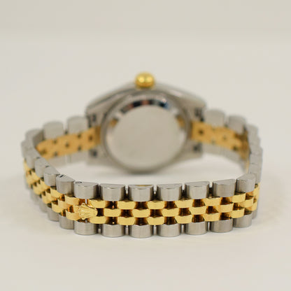 Rolex Lady Datejust 26mm Silver Diamond Dial 179173G (2005)