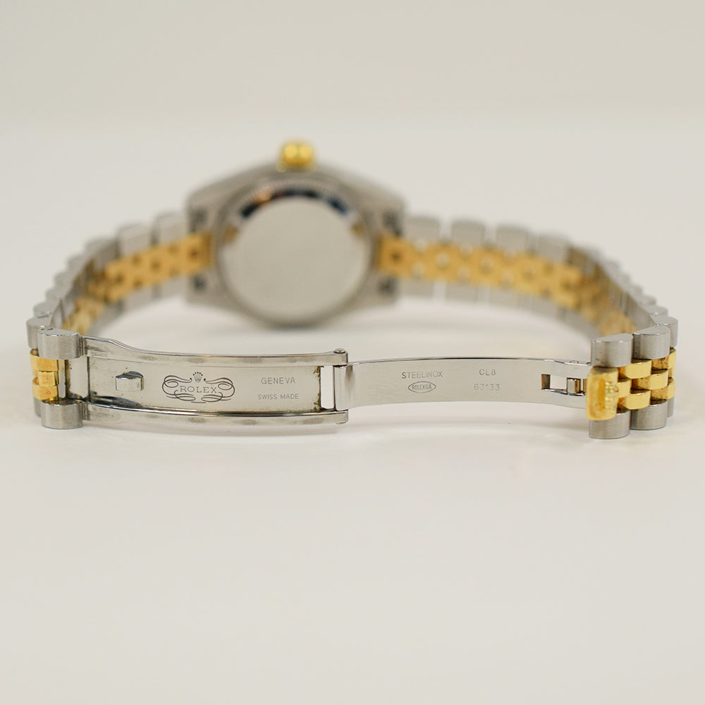 Rolex Lady Datejust 26mm Silver Diamond Dial 179173G (2005)