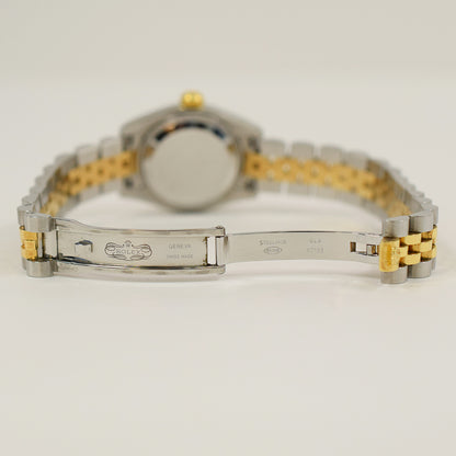 Rolex Lady Datejust 26mm Silver Diamond Dial 179173G (2005)