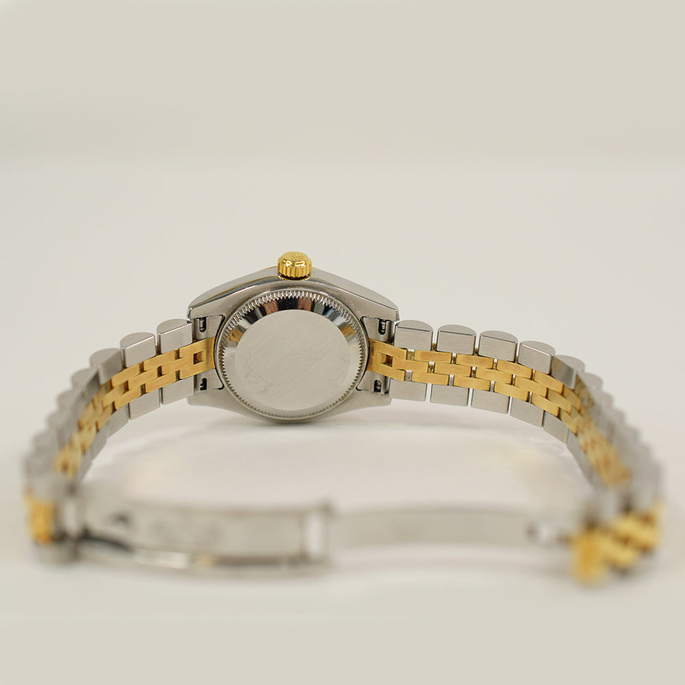 Rolex Lady Datejust 26mm Silver Diamond Dial 179173G (2005)