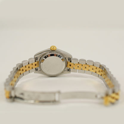 Rolex Lady Datejust 26mm Silver Diamond Dial 179173G (2005)