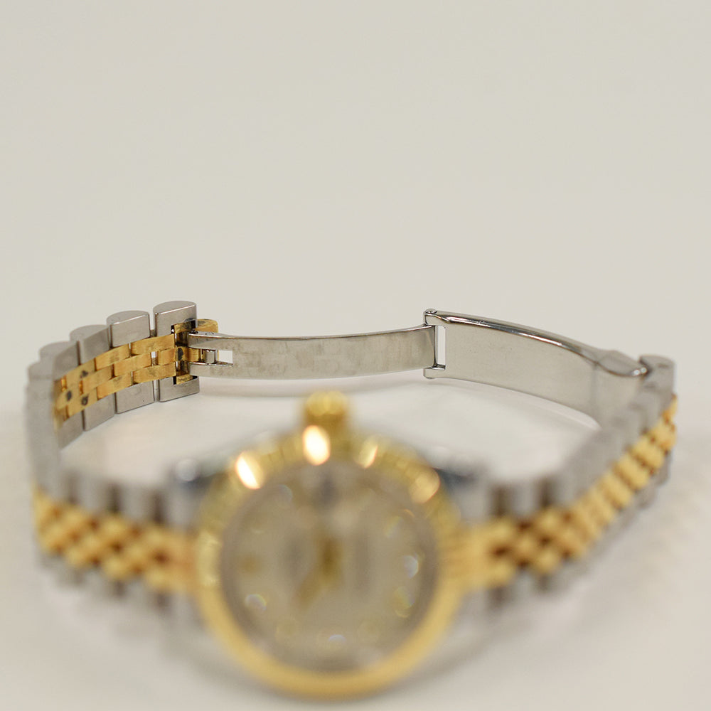 Rolex Lady Datejust 26mm Silver Diamond Dial 179173G (2005)