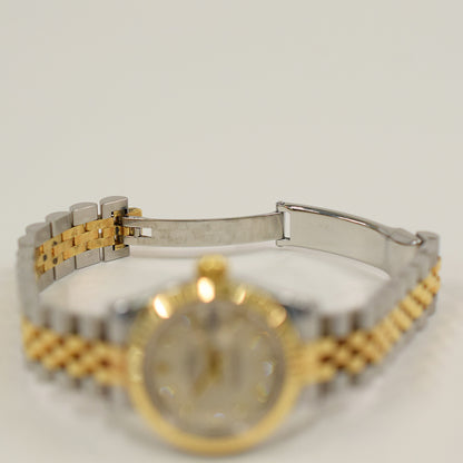 Rolex Lady Datejust 26mm Silver Diamond Dial 179173G (2005)