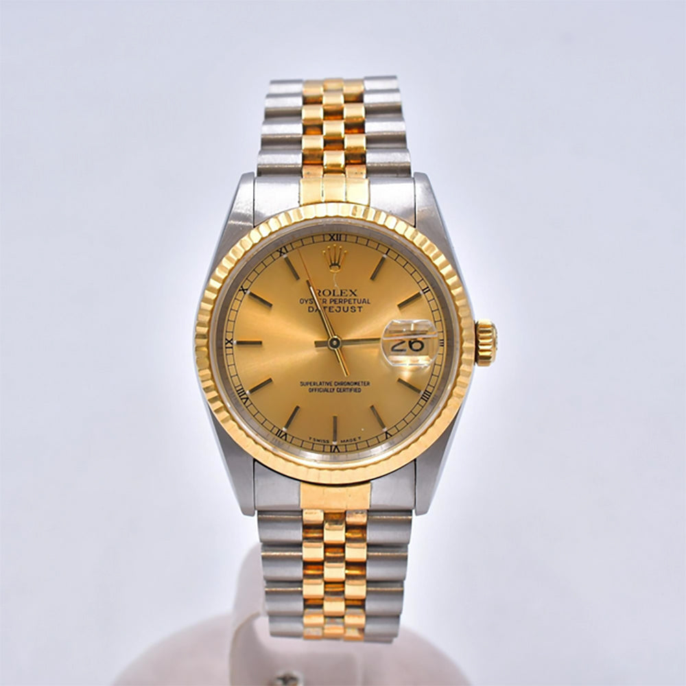 Rolex Datejust 36mm Champagne Dial 16233 (1999)
