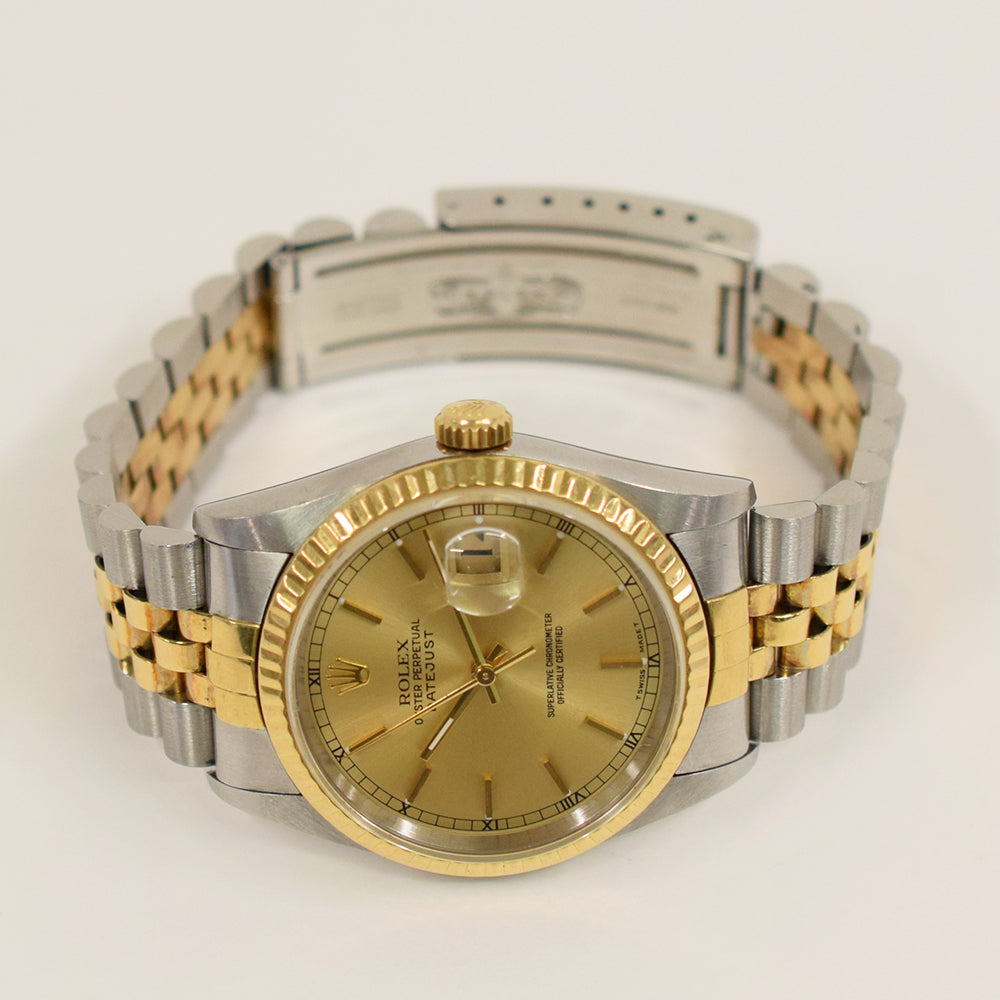 Rolex Datejust 36mm Champagne Dial 16233 (1999)