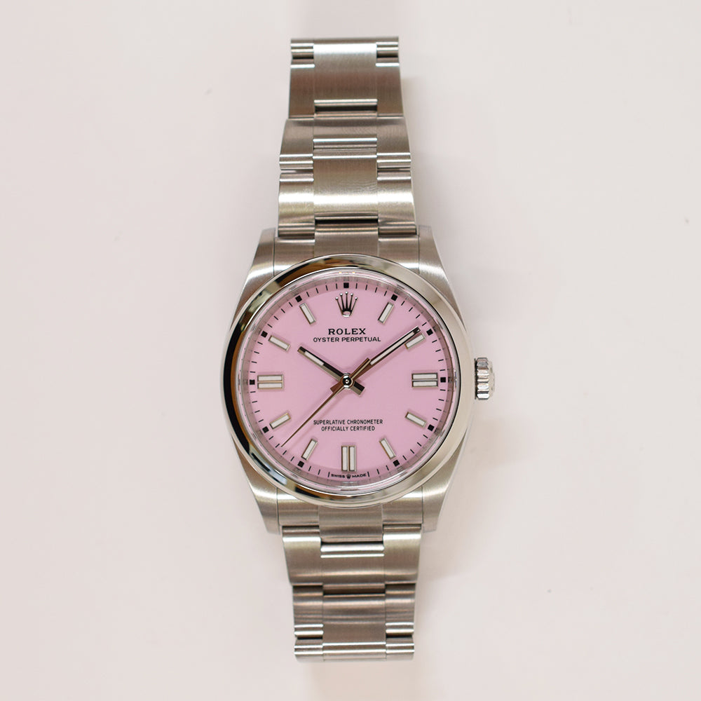 Rolex Oyster Perpetual 36mm Candy Pink Dial 126000 (2025)