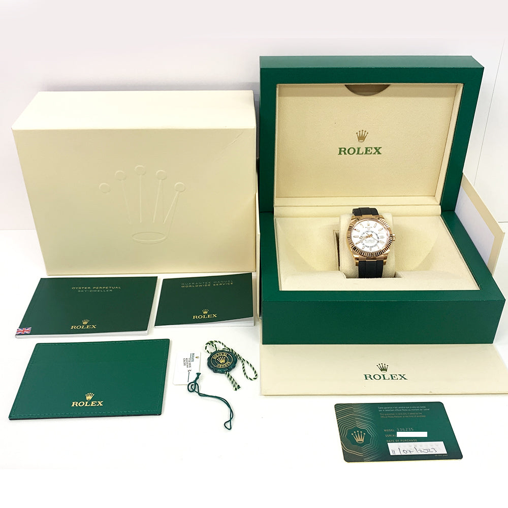 Rolex Sky-Dweller White Dial 336235