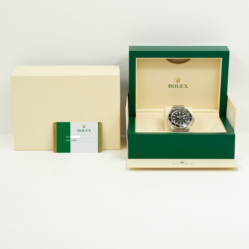 Rolex Sea-Dweller RED 43mm Black Dial 126600 (2018)