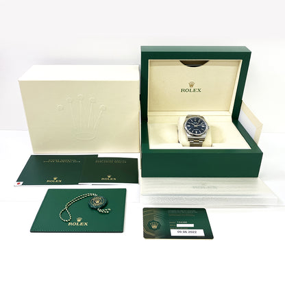 Rolex Oyster Perpetual 41mm Blue Dial 124300