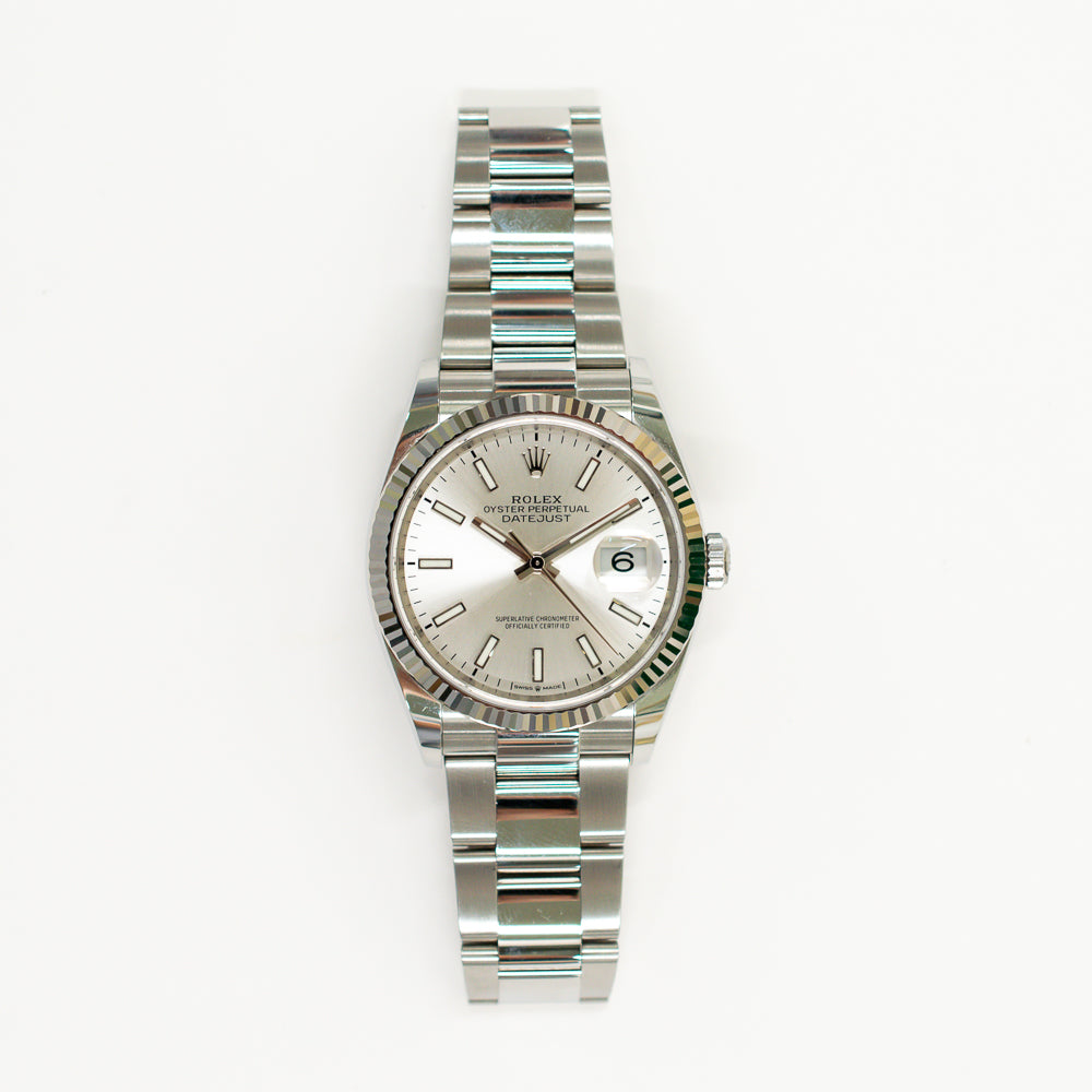 Rolex Datejust 36mm Silver Dial 126234 (2021)