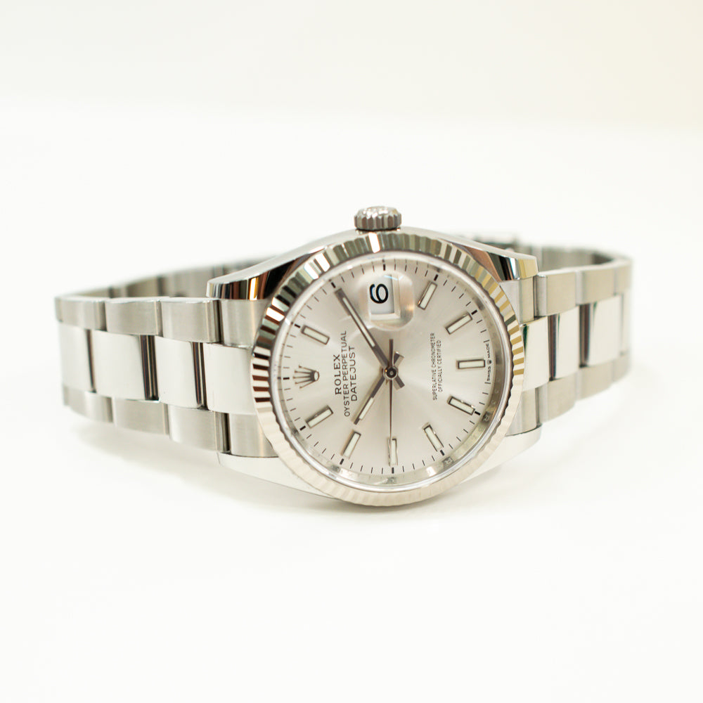 Rolex Datejust 36mm Silver Dial 126234 (2021)