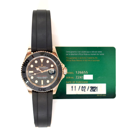 Rolex Yacht-Master 40mm Black Dial 126655 (2021)