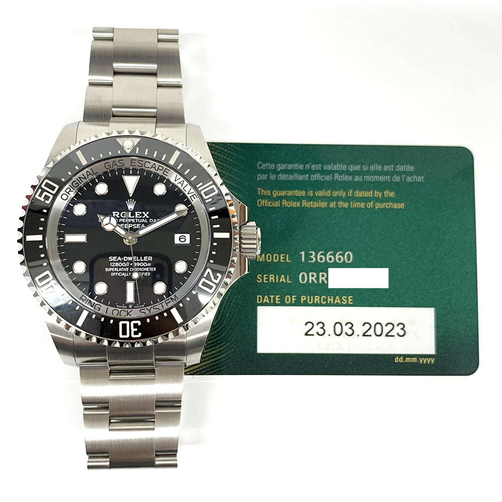 Rolex Sea-Dweller Deep Sea Black Dial 136660