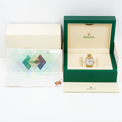 Rolex Day-Date 36mm Pave Diamond Dial 118238NRZ (2007)