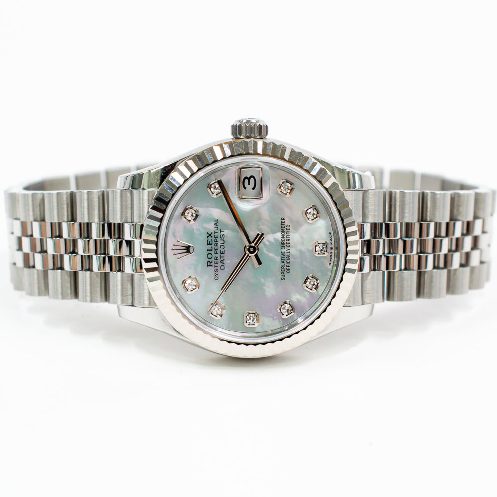 Rolex Datejust 31mm Mop Diamond Dial 278274NG (2025)