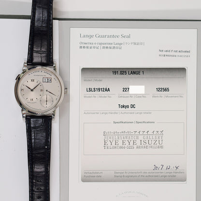 A. Lange & Söhne 191.025 (2017)