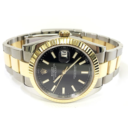 Rolex Datejust 41mm Black Dial Oyster 126333