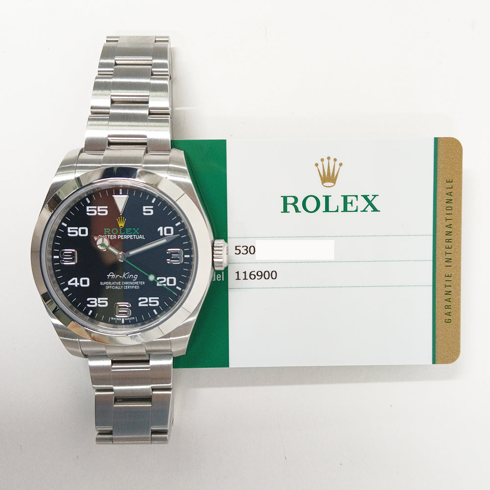 Rolex Air-King 40mm Black Dial 116900 (2018)