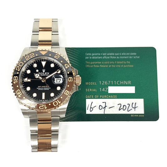 Rolex GMT-Master II Root Beer 126711CHNR