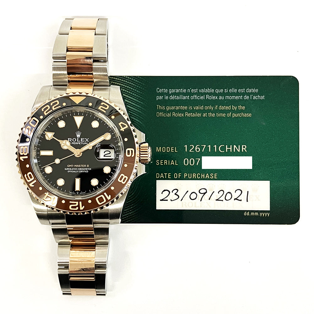 Rolex GMT-Master II Root Beer 126711CHNR