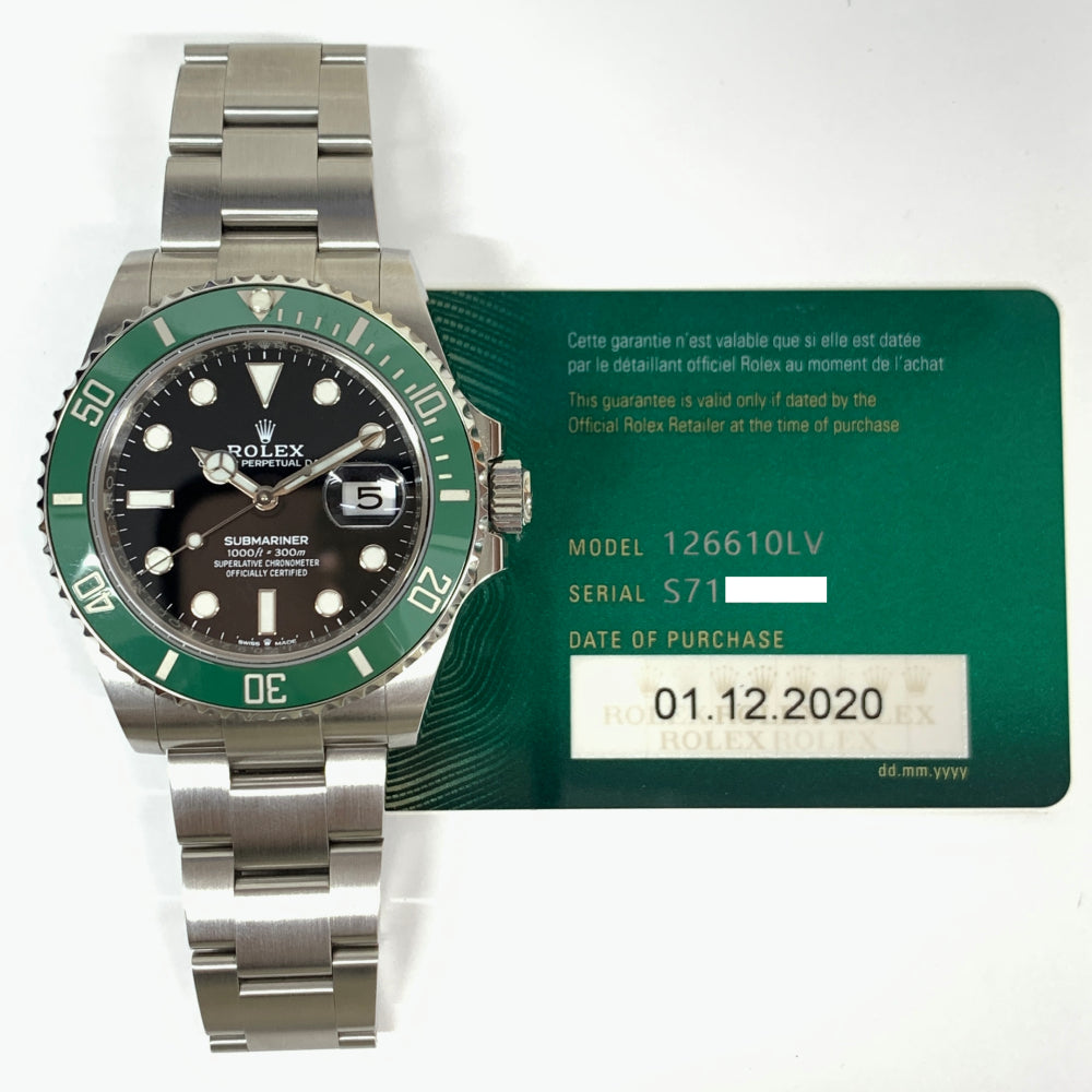 Rolex Submariner Date 41mm Starbucks Dial 126610LV