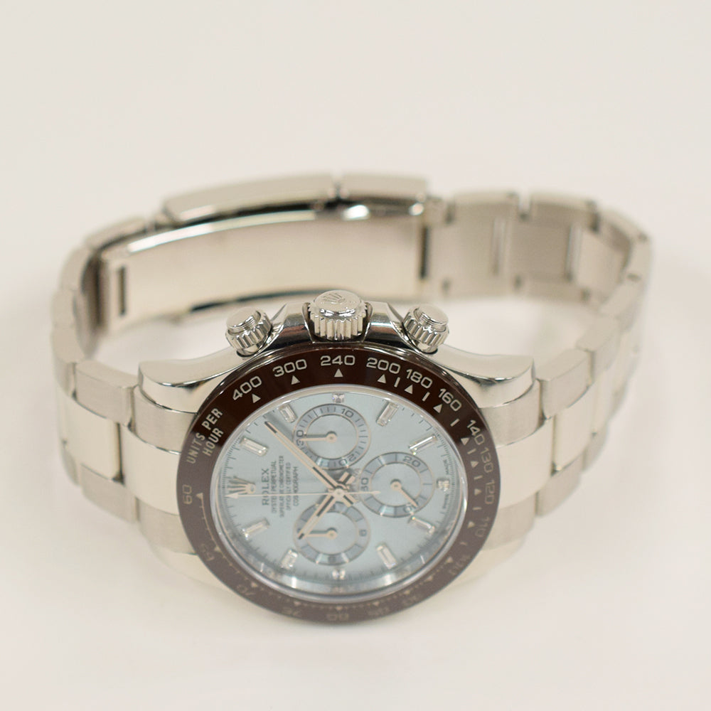 Rolex Daytona Ice Blue Diamond Dial 116506 (2017)