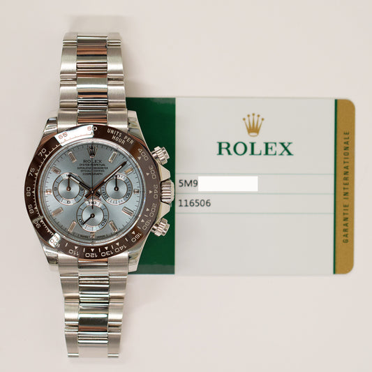 Rolex Daytona Ice Blue Diamond Dial 116506 (2017)