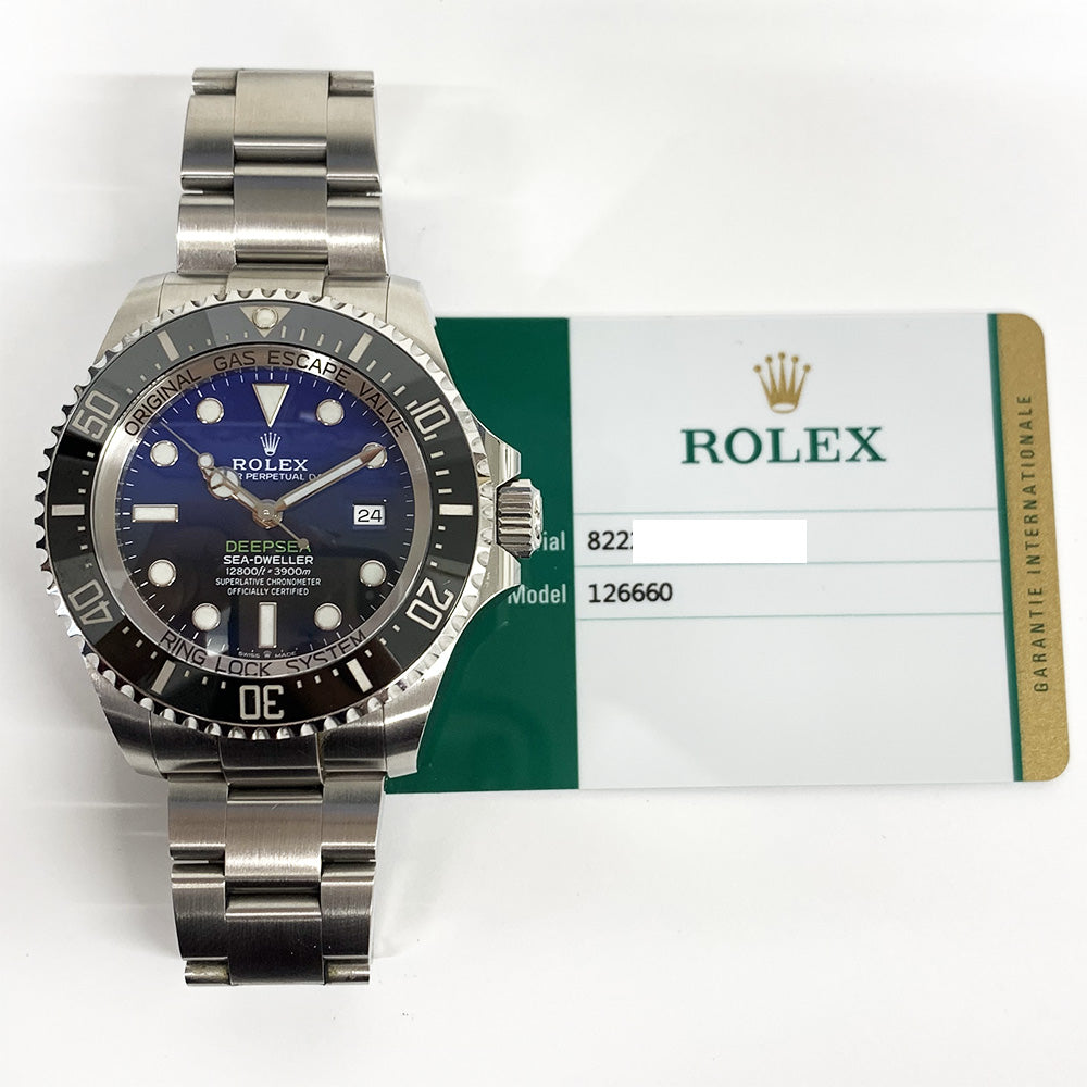 Rolex Sea-Dweller Deep Sea D-Blue Dial 126660