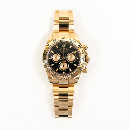 Rolex Daytona Rose Gold Black Dial 116505 (2014)