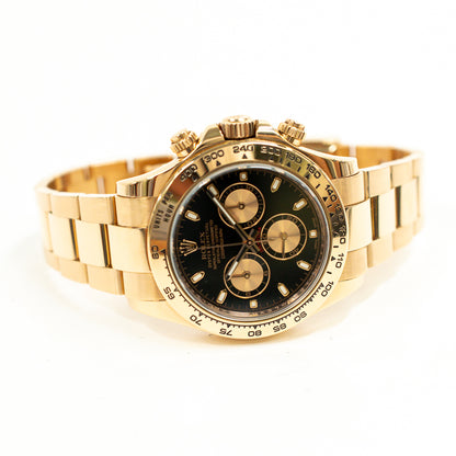 Rolex Daytona Rose Gold Black Dial 116505 (2014)