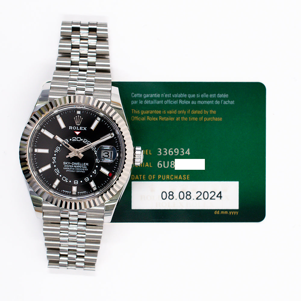 Rolex Sky-Dweller Black Dial 336934 (2024)