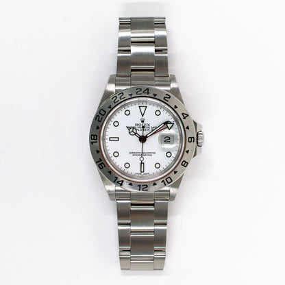 Rolex Explorer II 40mm White 16570 (2001)