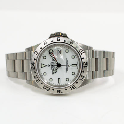 Rolex Explorer II 40mm White 16570 (2001)