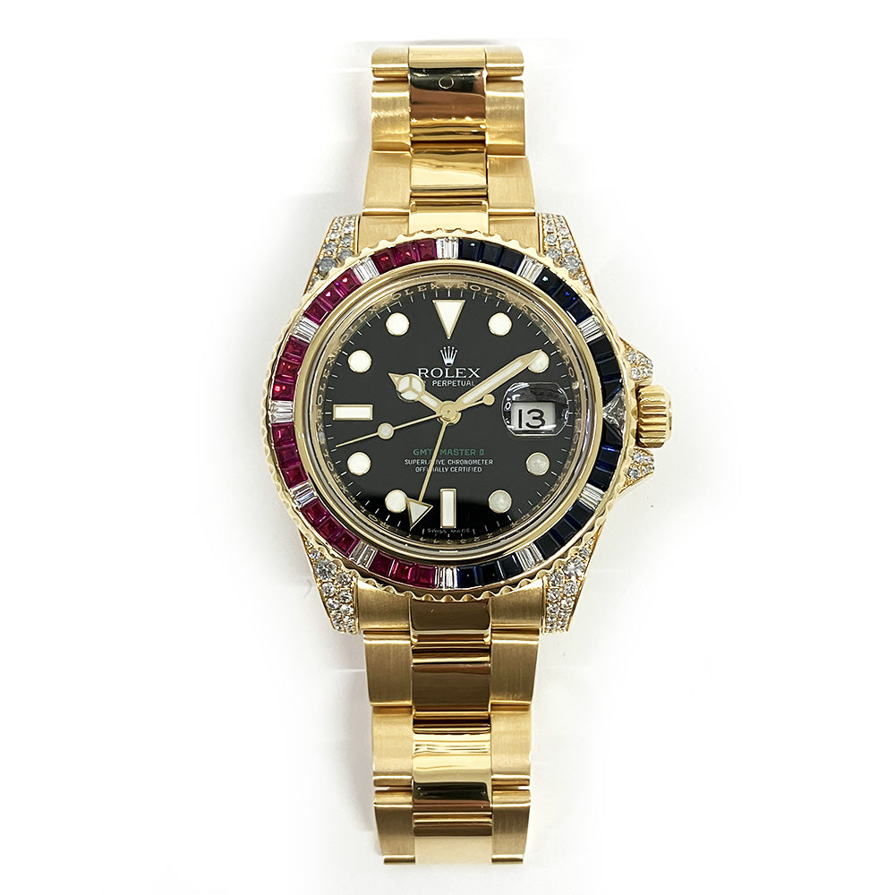 Rolex GMT-Master II Black Dial 116758SARU