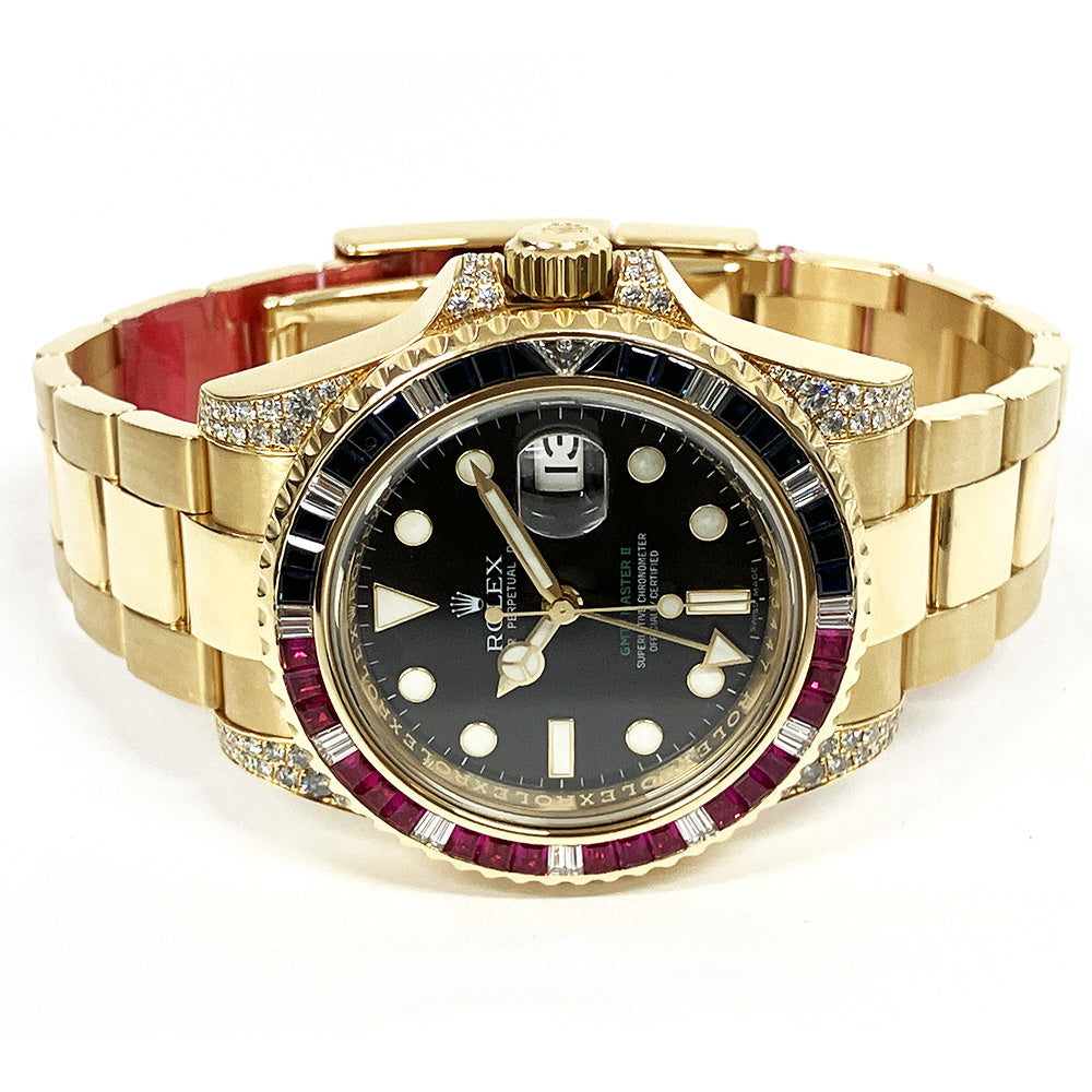 Rolex GMT-Master II Black Dial 116758SARU