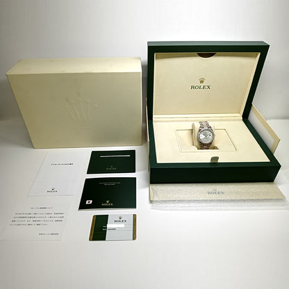 Rolex Day-Date 40mm Silver Diamond Dial 228349RBR (2016)