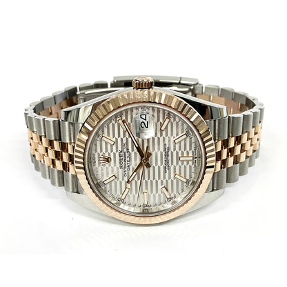 Rolex Datejust 41mm Silver Fluted Dial 126331